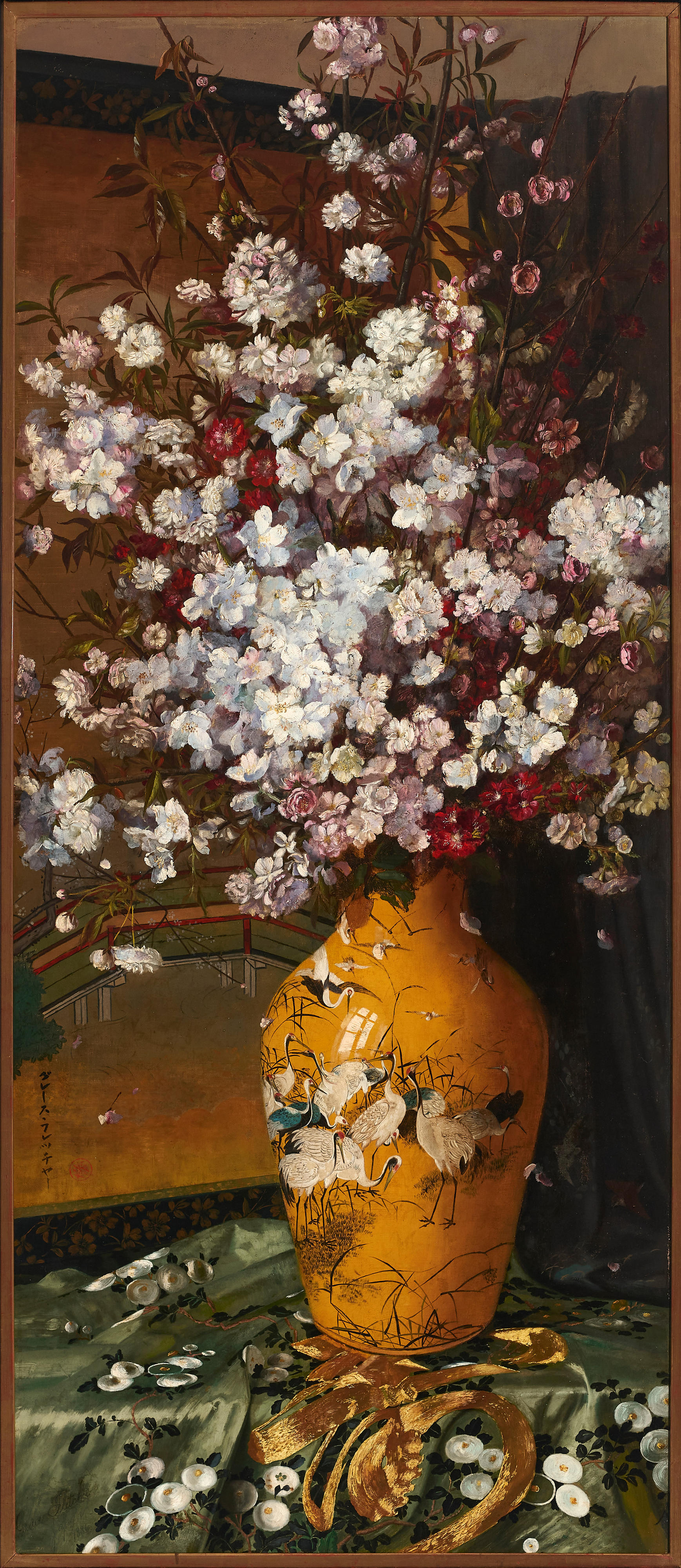 Cherry Blossoms in a Vase